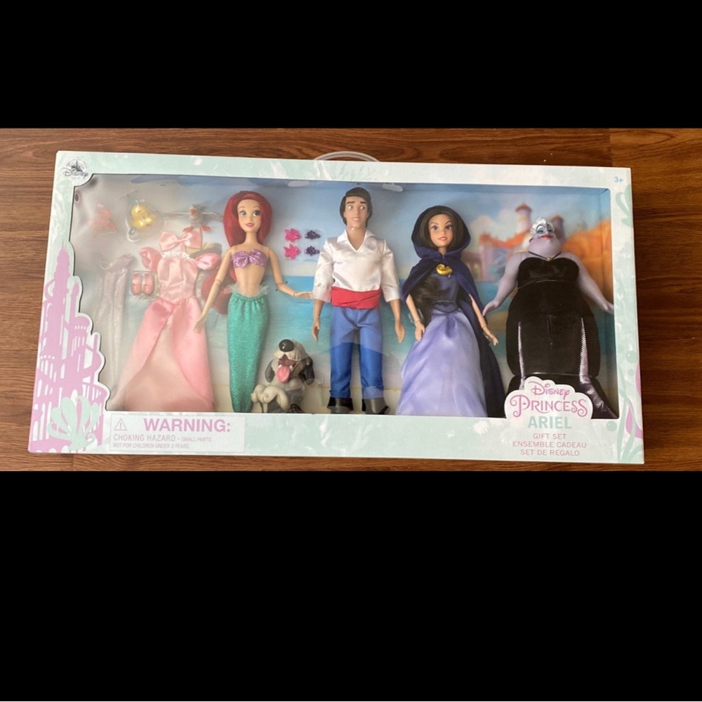 Disney little mermaid deluxe set